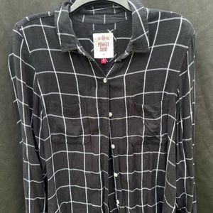 Black and white Flannel